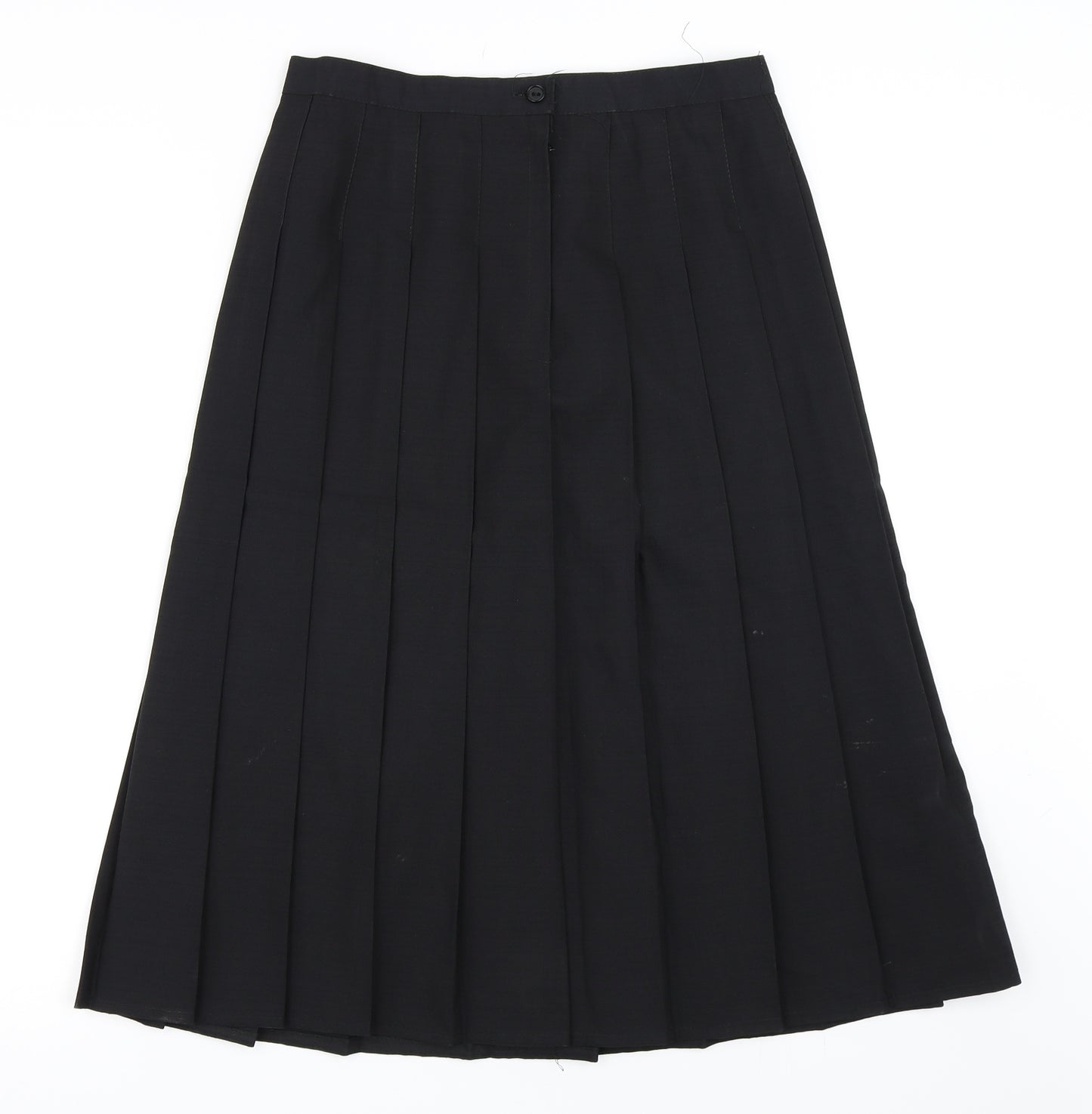 Preworn Womens Black   Flare Skirt Size 16
