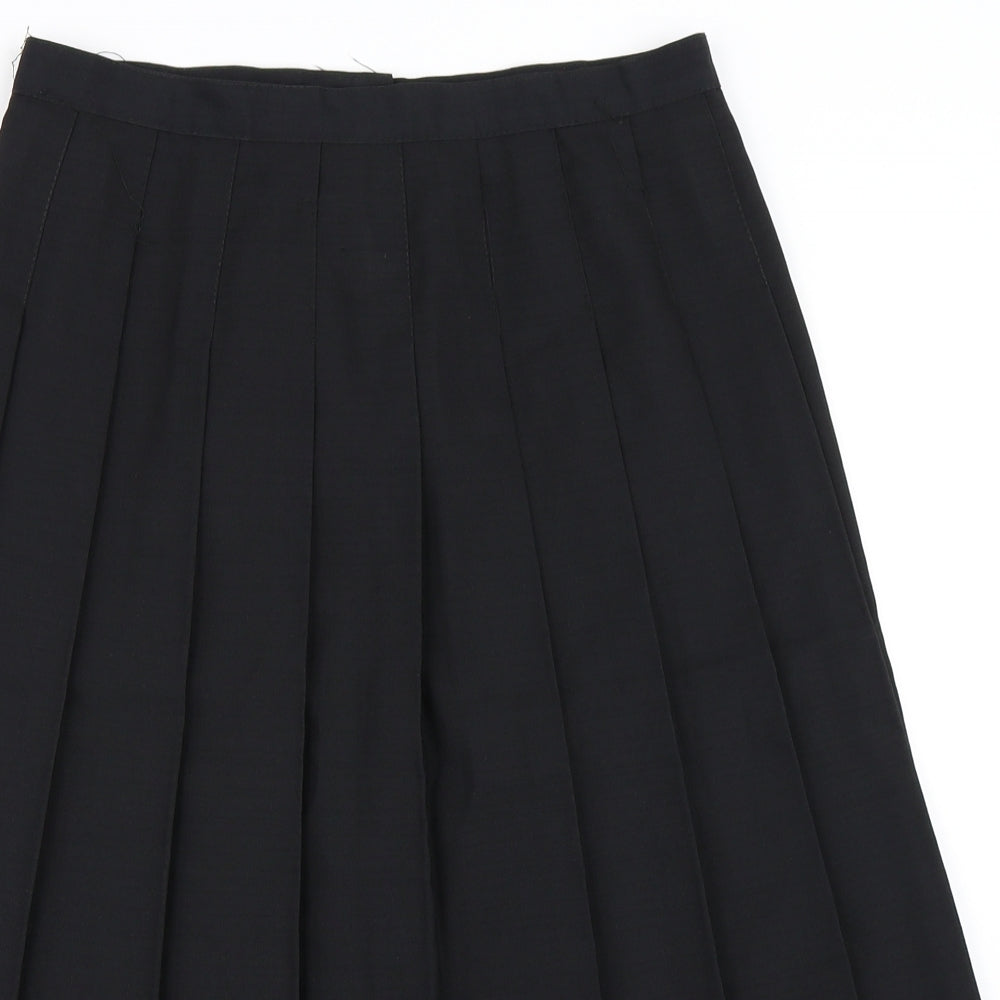 Preworn Womens Black   Flare Skirt Size 16