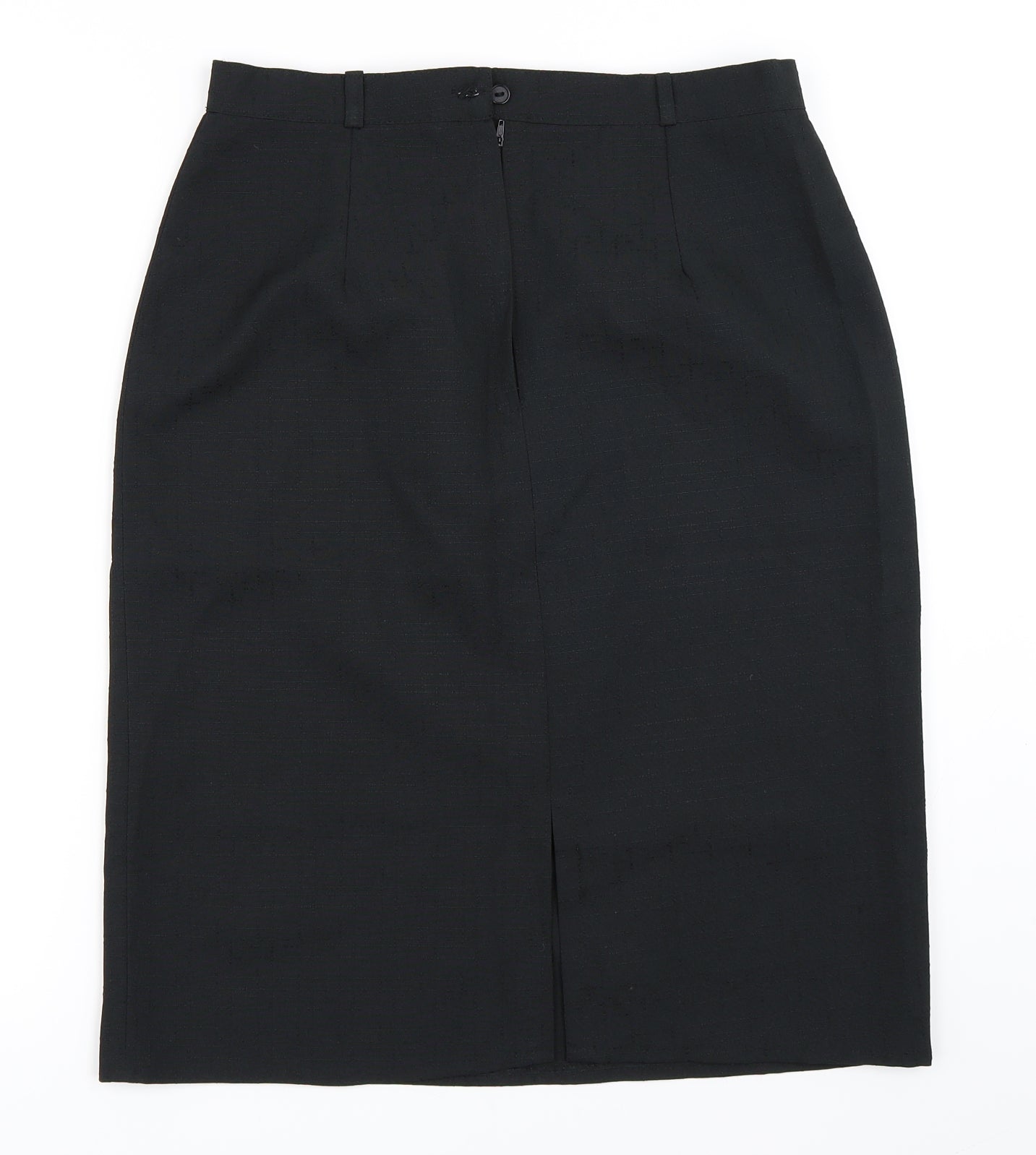Preworn Womens Black   Straight & Pencil Skirt Size 16