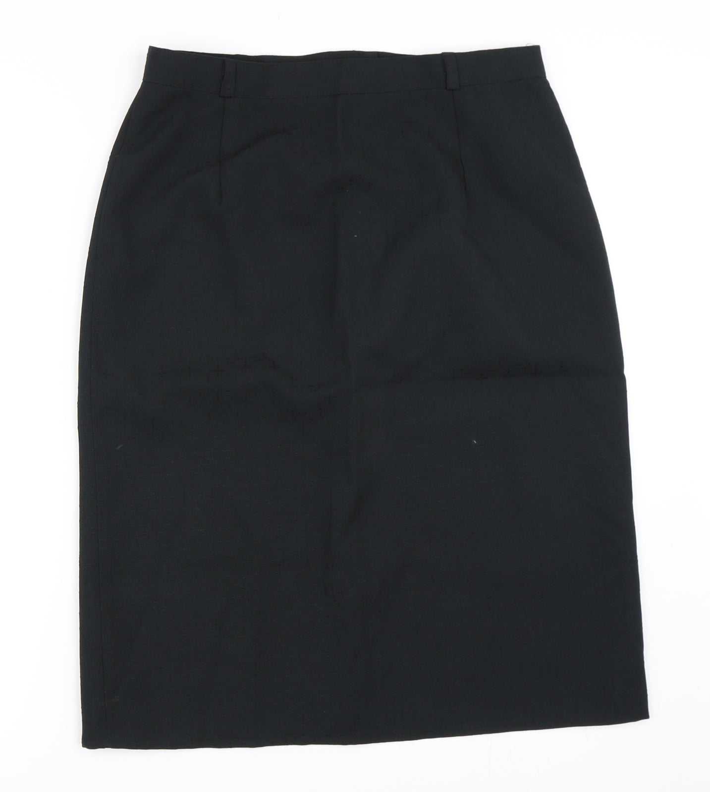 Preworn Womens Black   Straight & Pencil Skirt Size 16