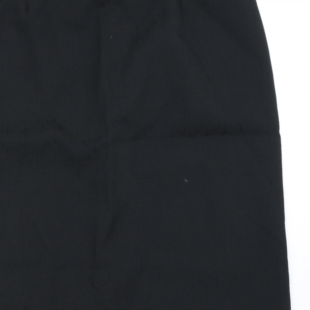 Preworn Womens Black   Straight & Pencil Skirt Size 16
