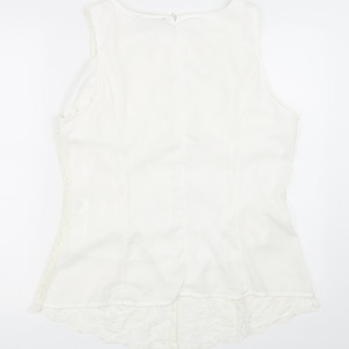 Yoins Womens Ivory   Basic Blouse Size XL