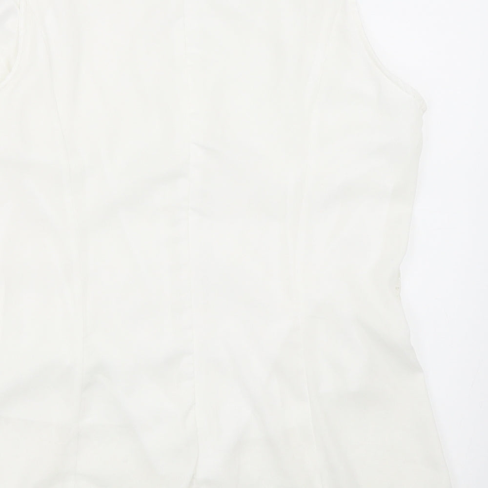 Yoins Womens Ivory   Basic Blouse Size XL