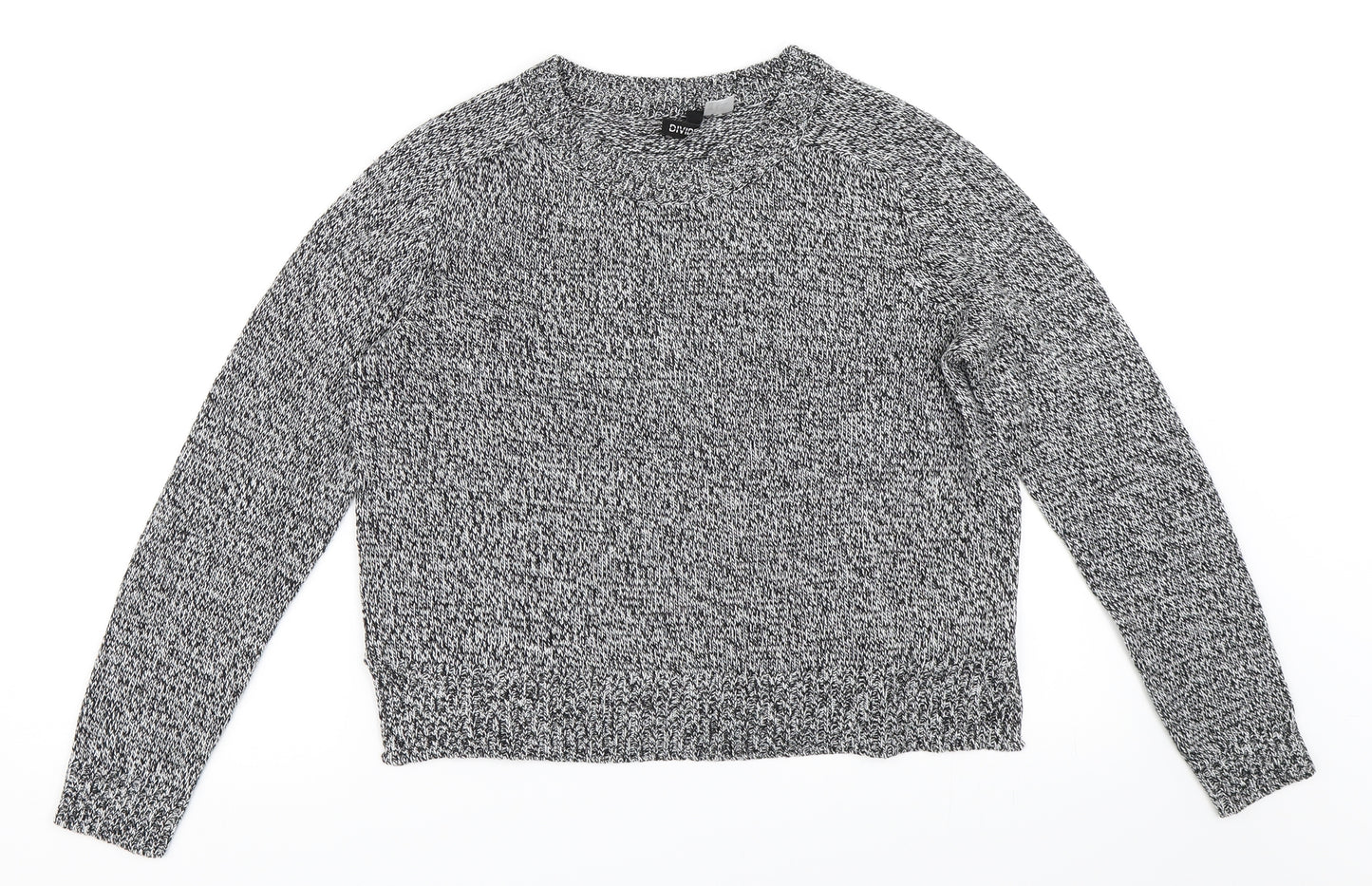 H&M Womens Black   Pullover Jumper Size S