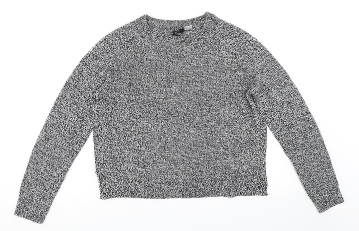 H&M Womens Black   Pullover Jumper Size S