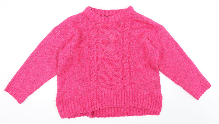 George Womens Pink   Pullover Jumper Size L