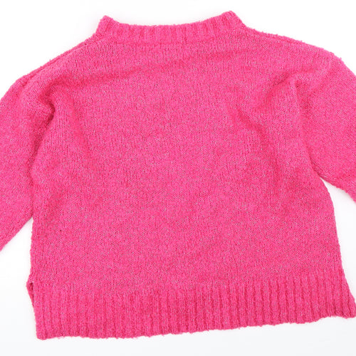 George Womens Pink   Pullover Jumper Size L