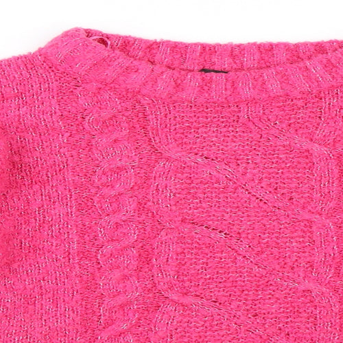 George Womens Pink   Pullover Jumper Size L