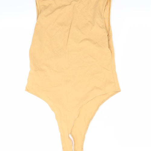 Boohoo Womens Orange   Basic Tank Size 14