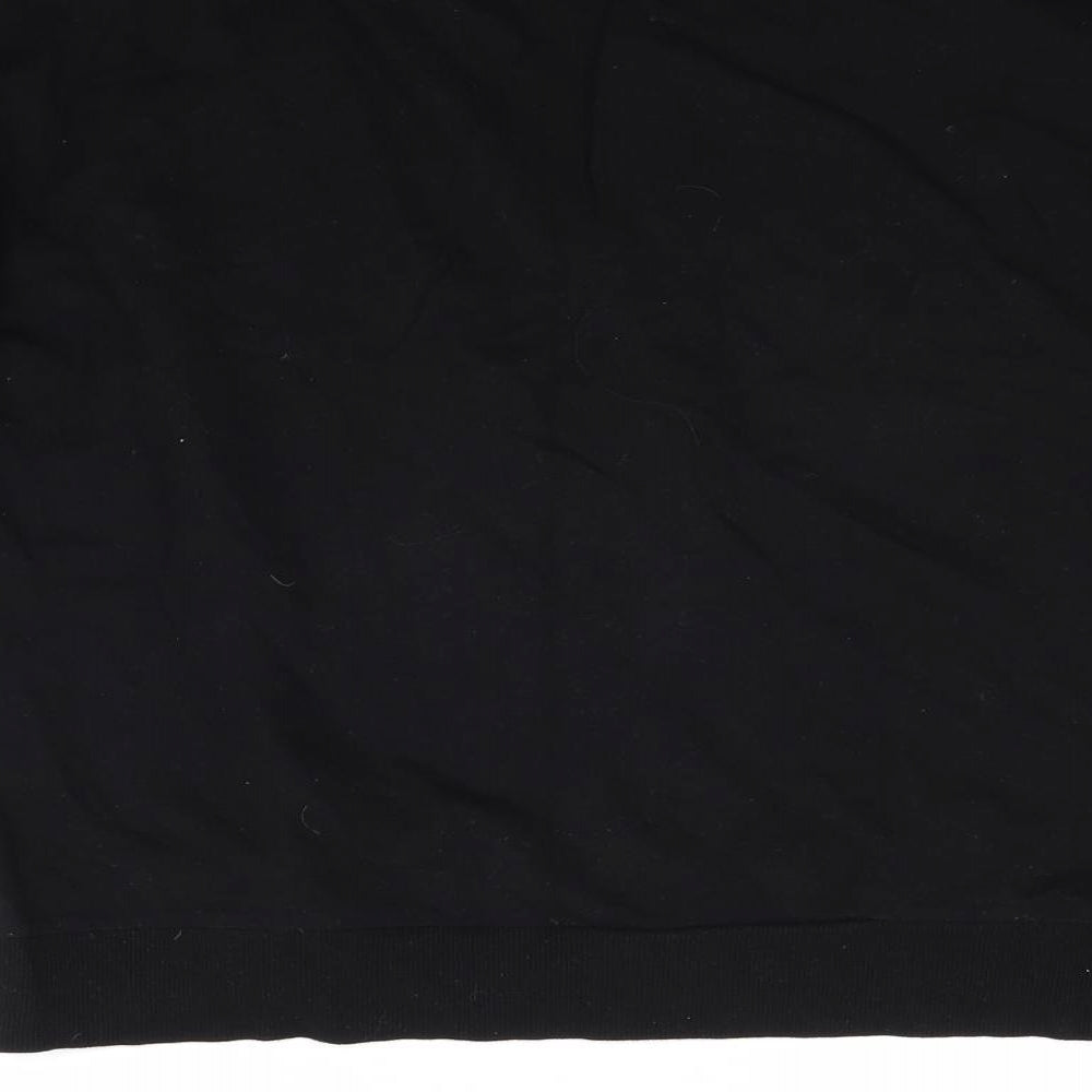 Divided Mens Black   Pullover Sweatshirt Size M