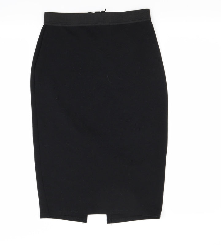 Select Womens Black Bandage Skirt Size 6