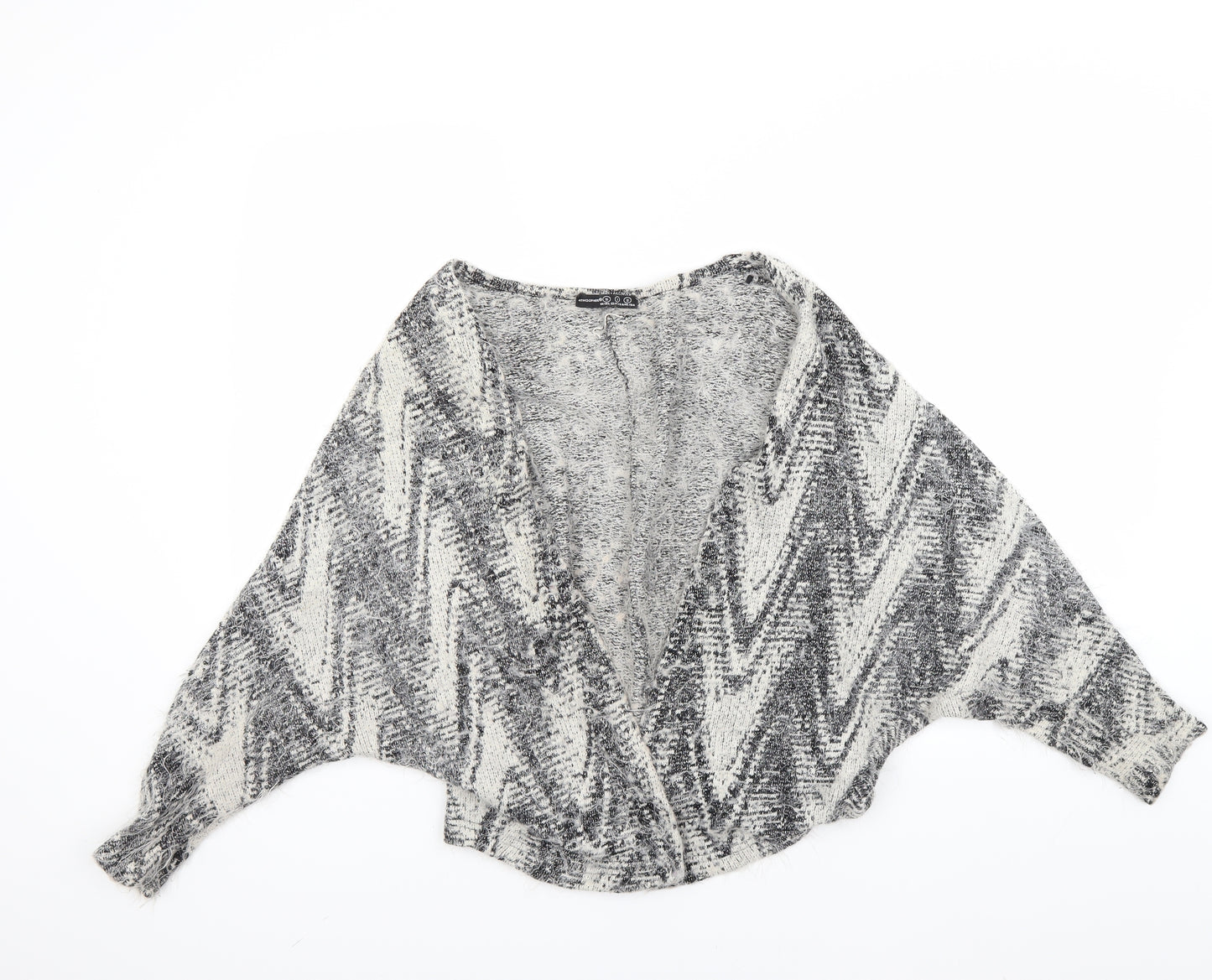 Atmosphere Womens Grey   Wrap Jumper Size S