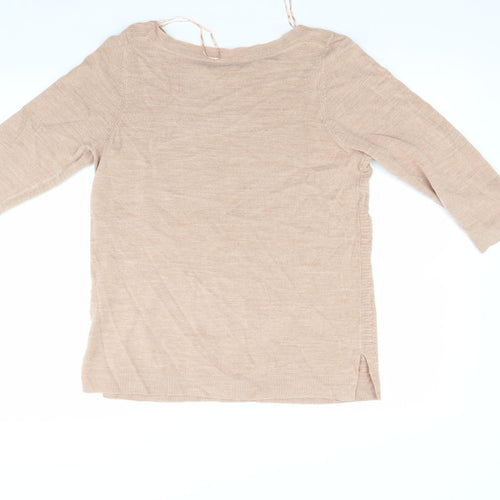&F Womens Brown   Pullover Jumper Size 14