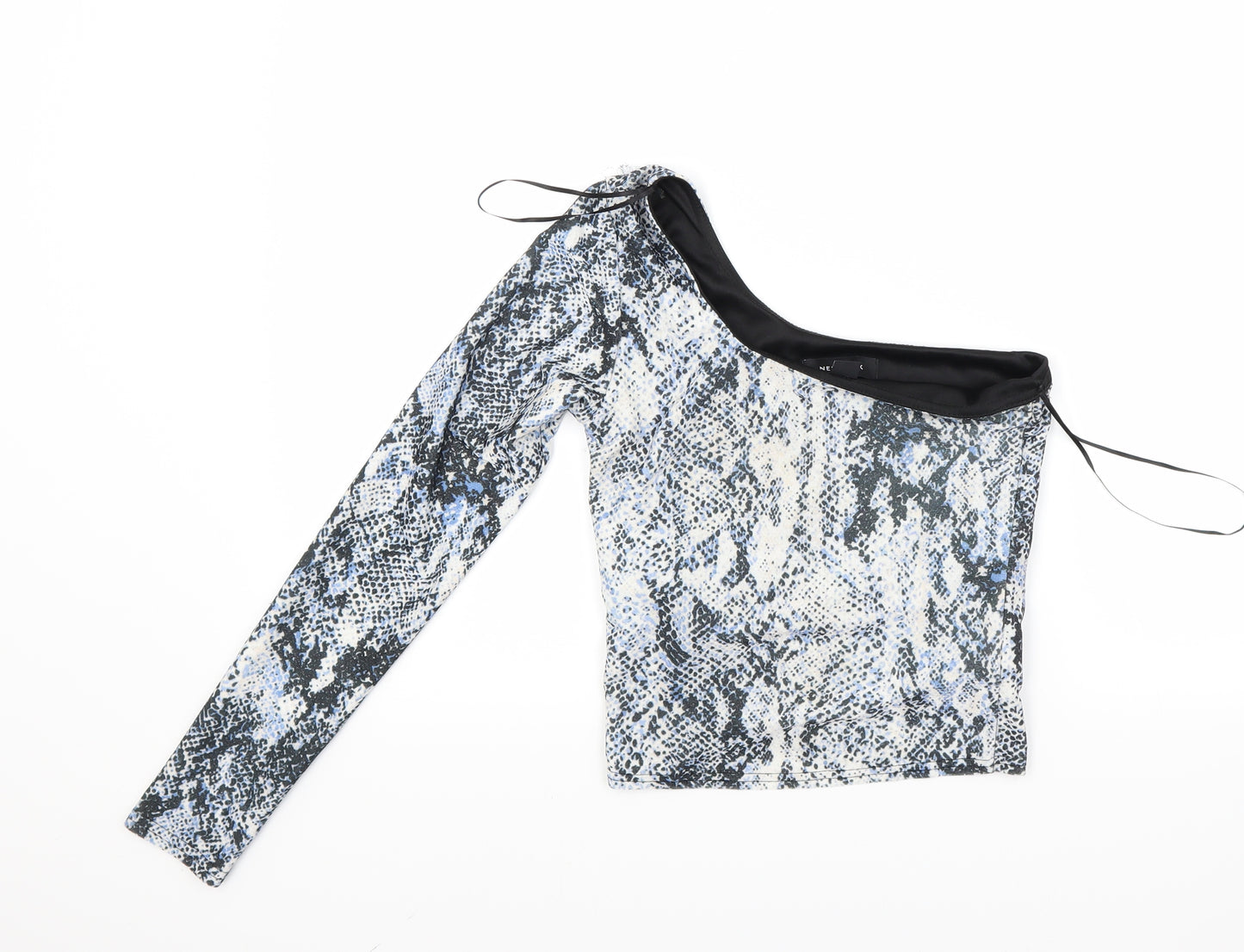 New Look Womens Multicoloured   Cropped Blouse Size 8