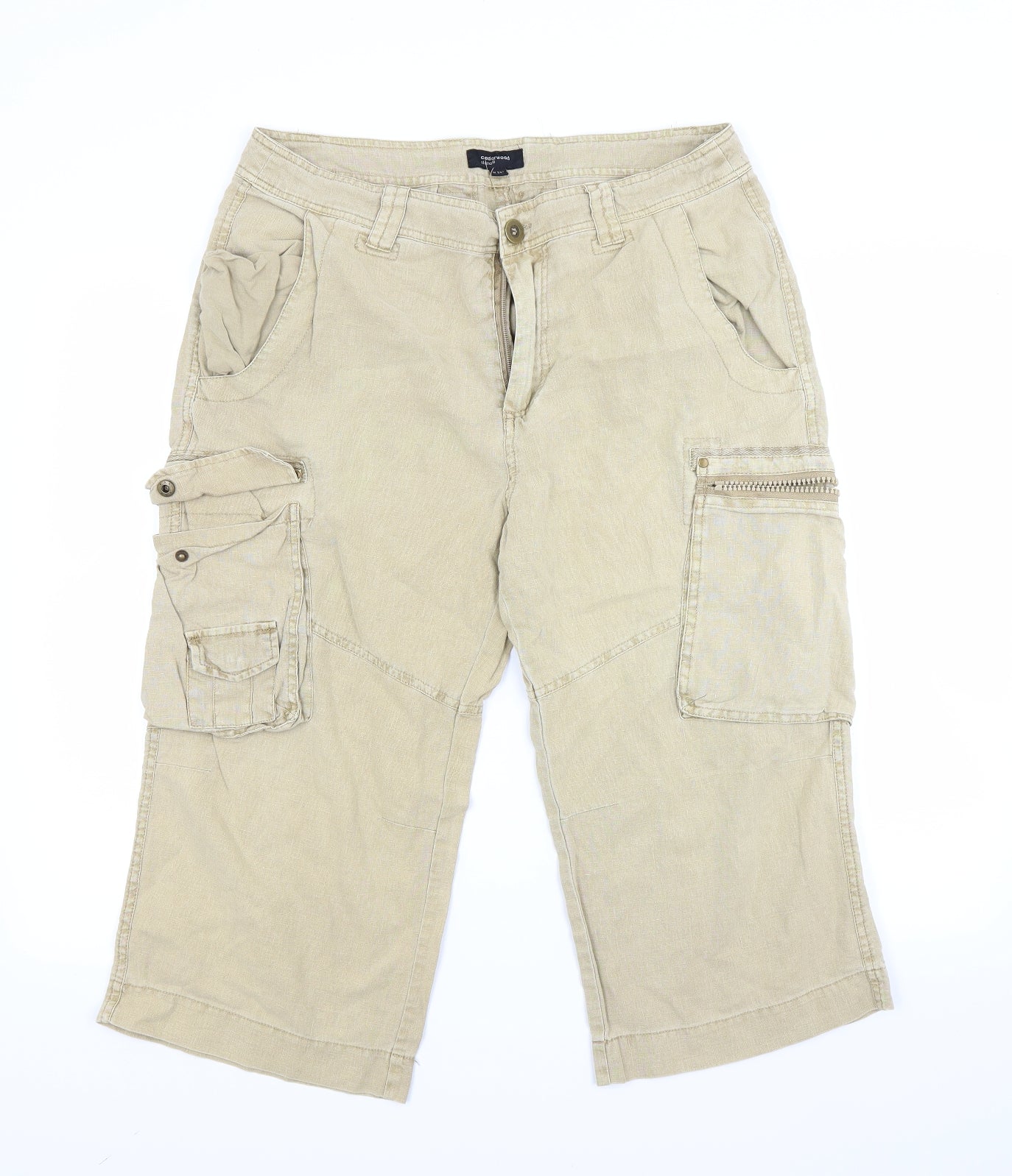 Ceader wood state Mens Brown   Cargo Shorts Size 34