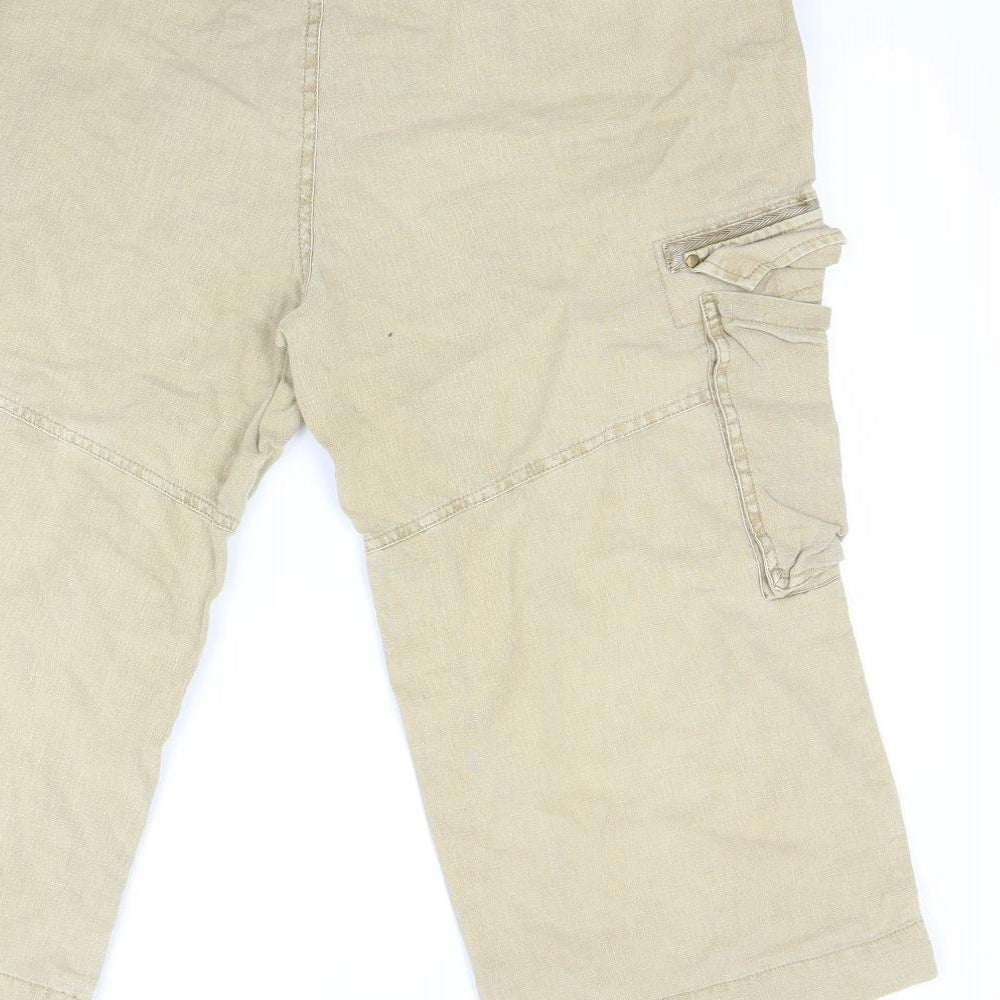 Ceader wood state Mens Brown   Cargo Shorts Size 34