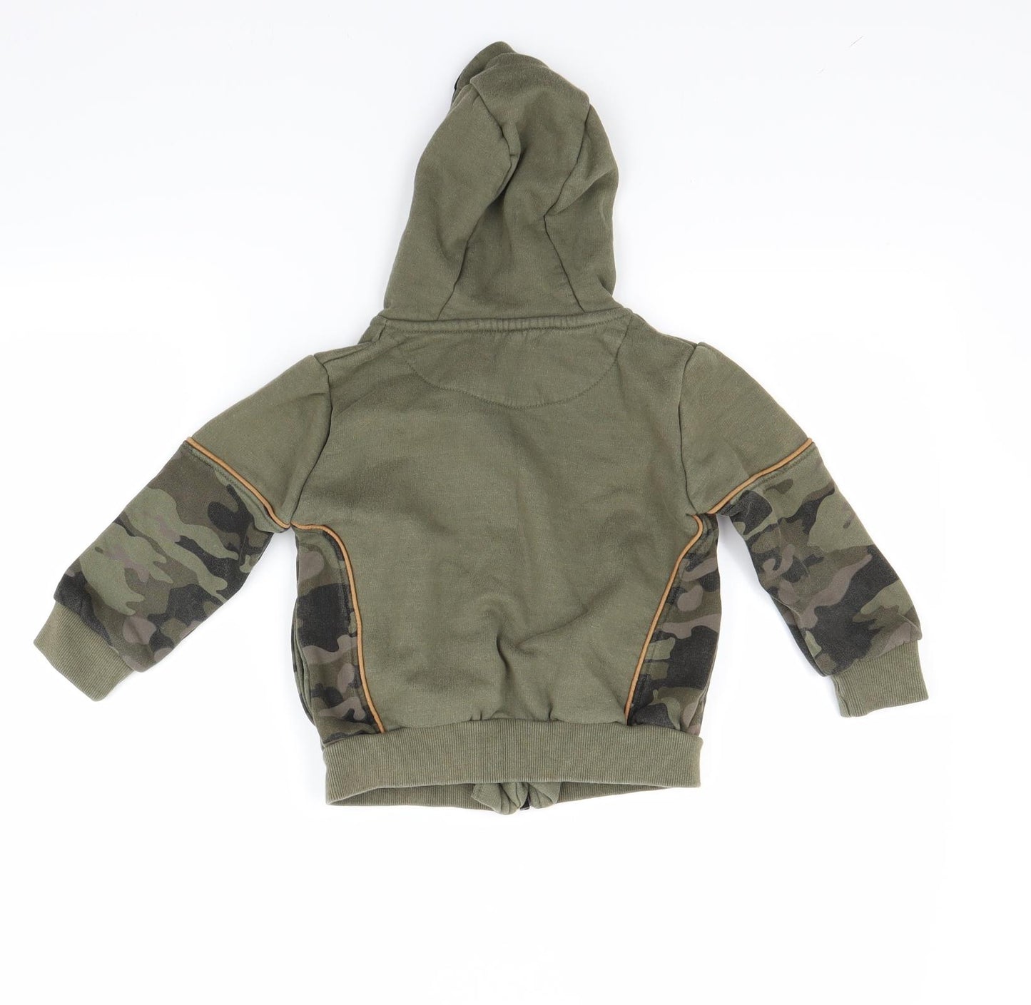 Firetrap Boys Green   Full Zip Hoodie Size 3-4 Years