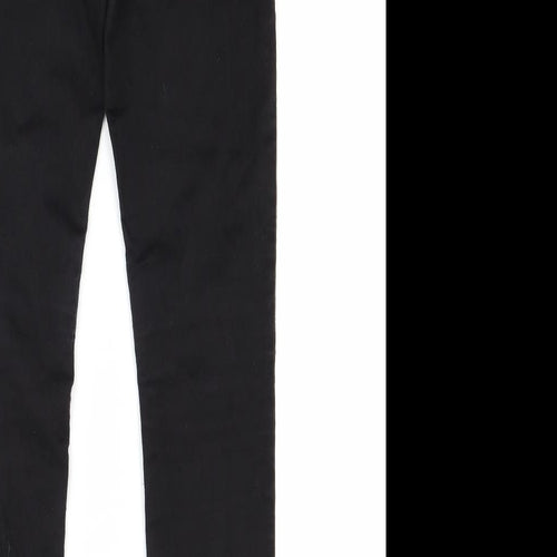 Mango Womens Black  Denim Skinny Jeans Size 10 L27 in