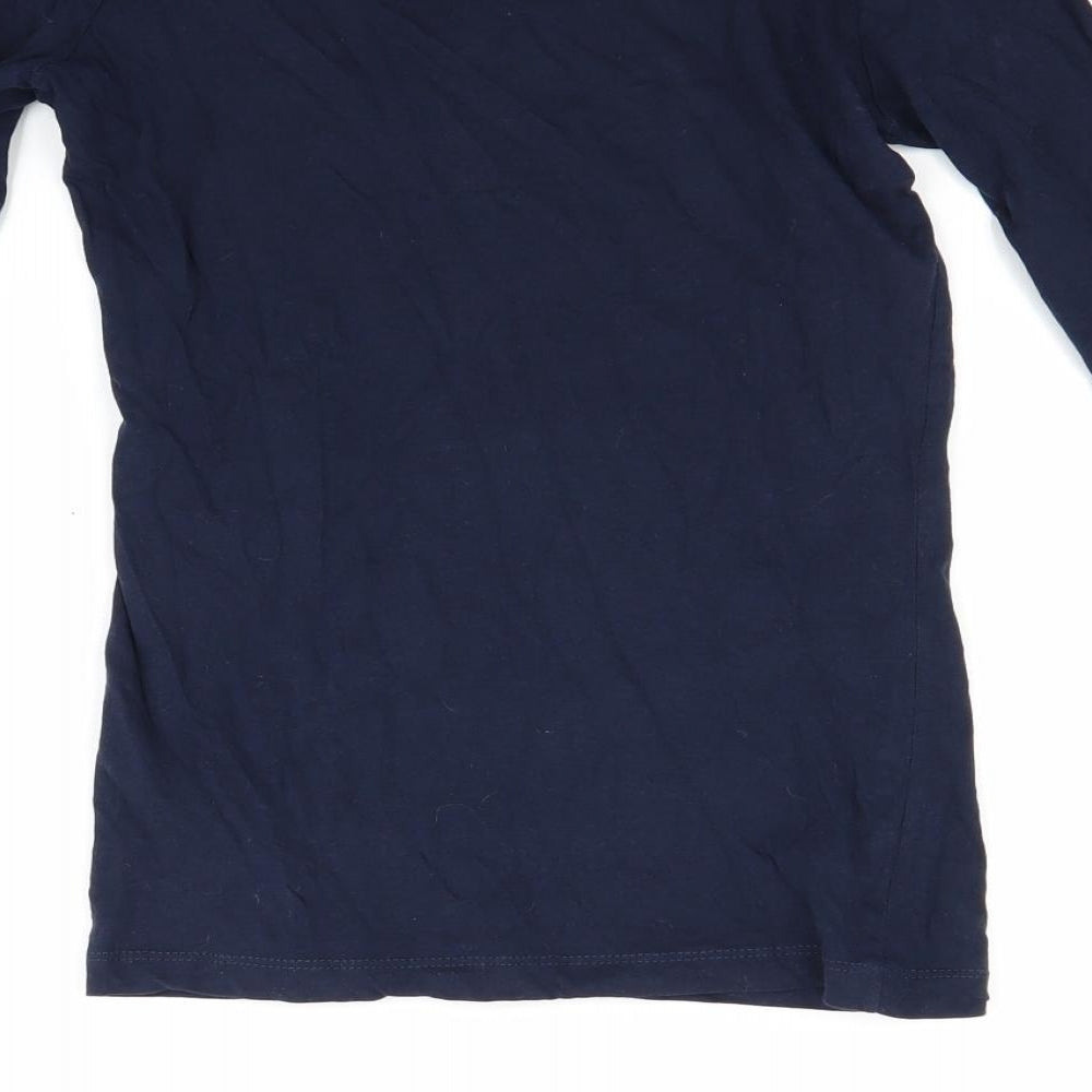 Rock & Rock Womens Blue   Pullover Sweatshirt Size M