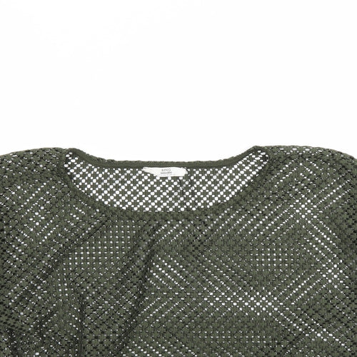 MNG Womens Green   Basic T-Shirt Size S