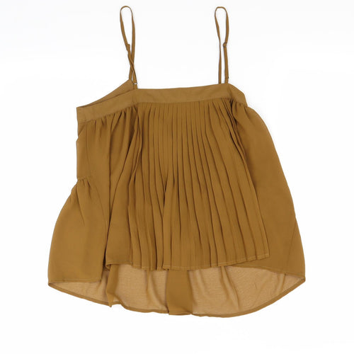 Glamorous Womens Brown   Basic Blouse Size S