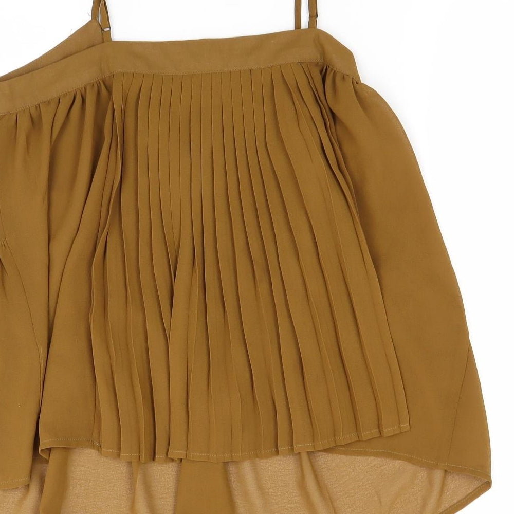 Glamorous Womens Brown   Basic Blouse Size S