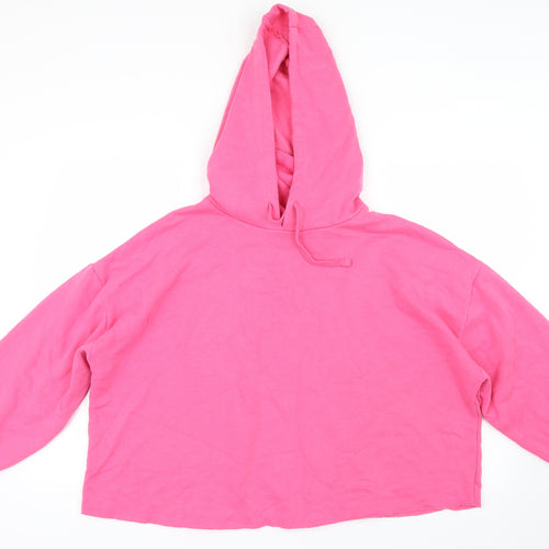 George Womens Pink   Pullover Hoodie Size XL