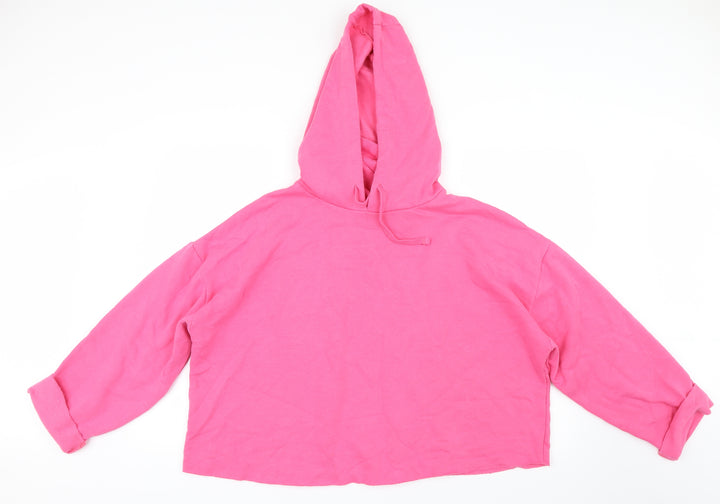 George Womens Pink   Pullover Hoodie Size XL