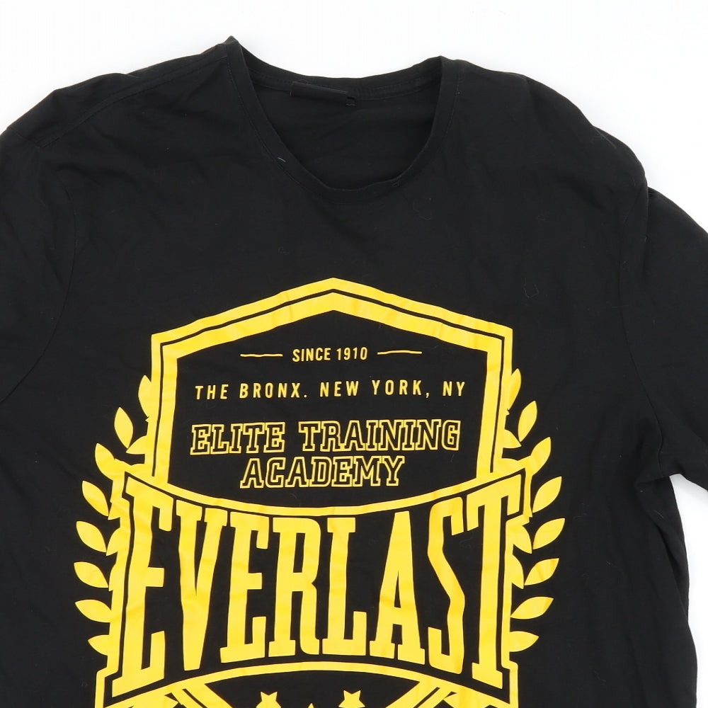 Everlast Mens Black    T-Shirt Size 3XL