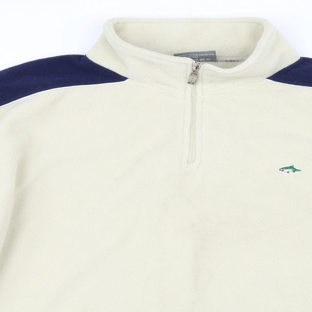 Le Shark Mens Ivory   Jacket  Size XL