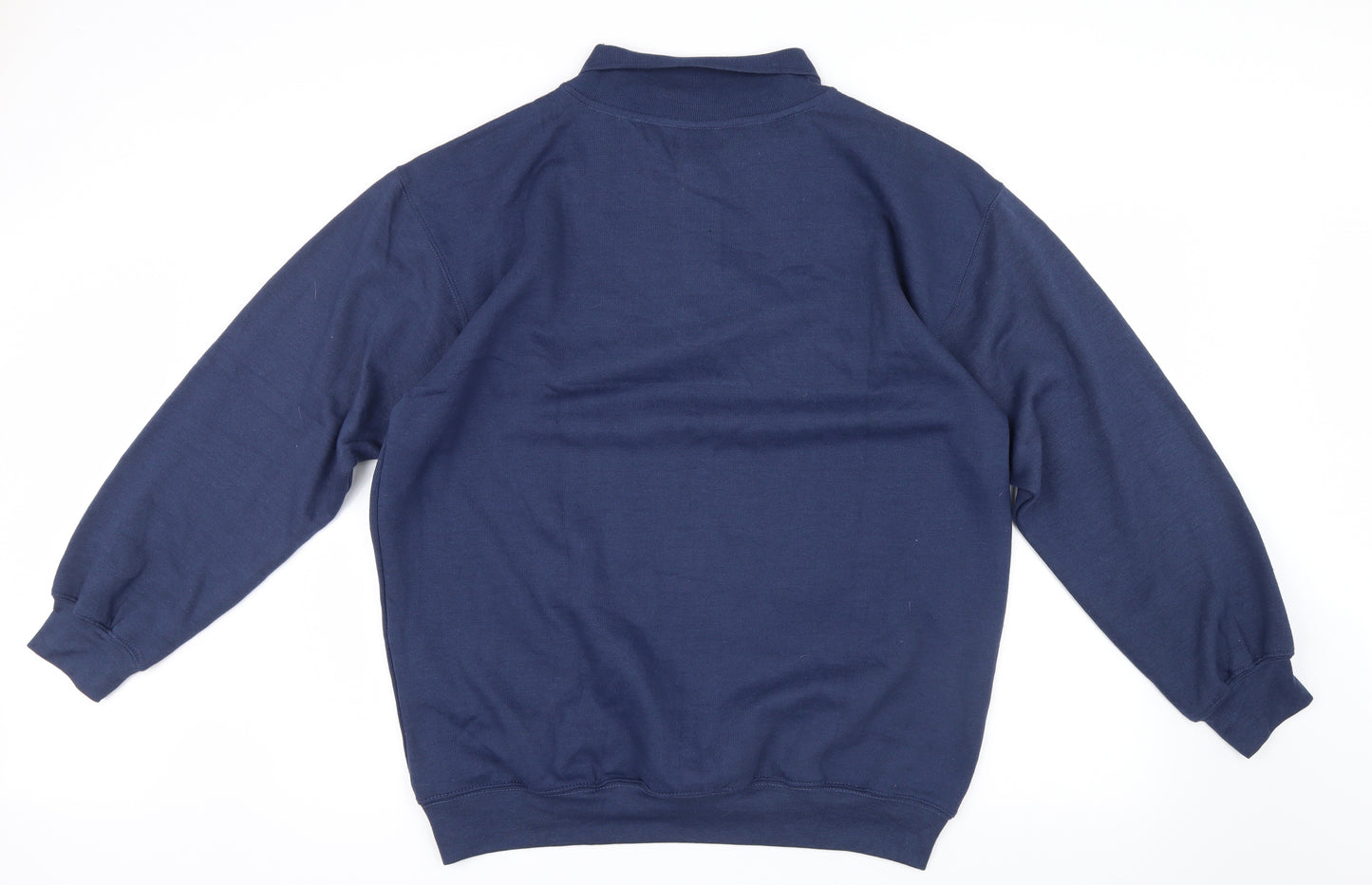Basics Mens Blue   Pullover Jumper Size XL