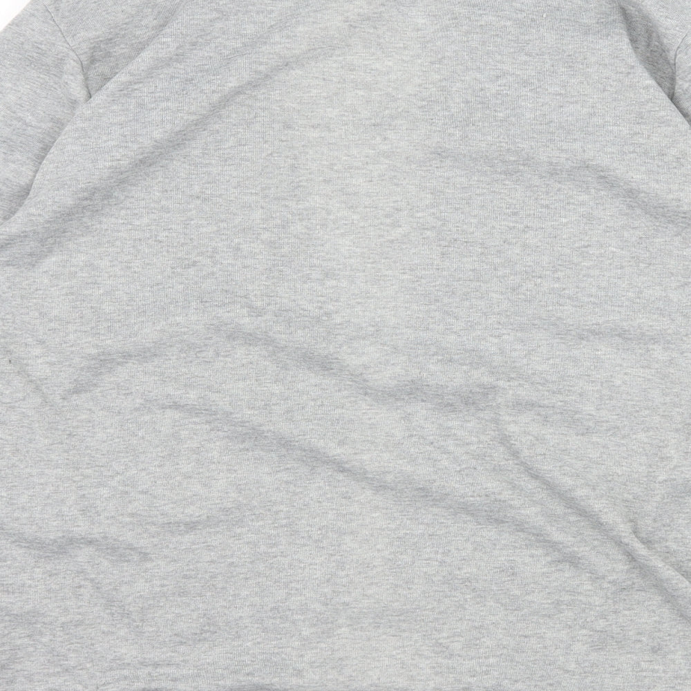 Siimhwrss Womens Grey  Jersey Cardigan Jumper Size 2XL