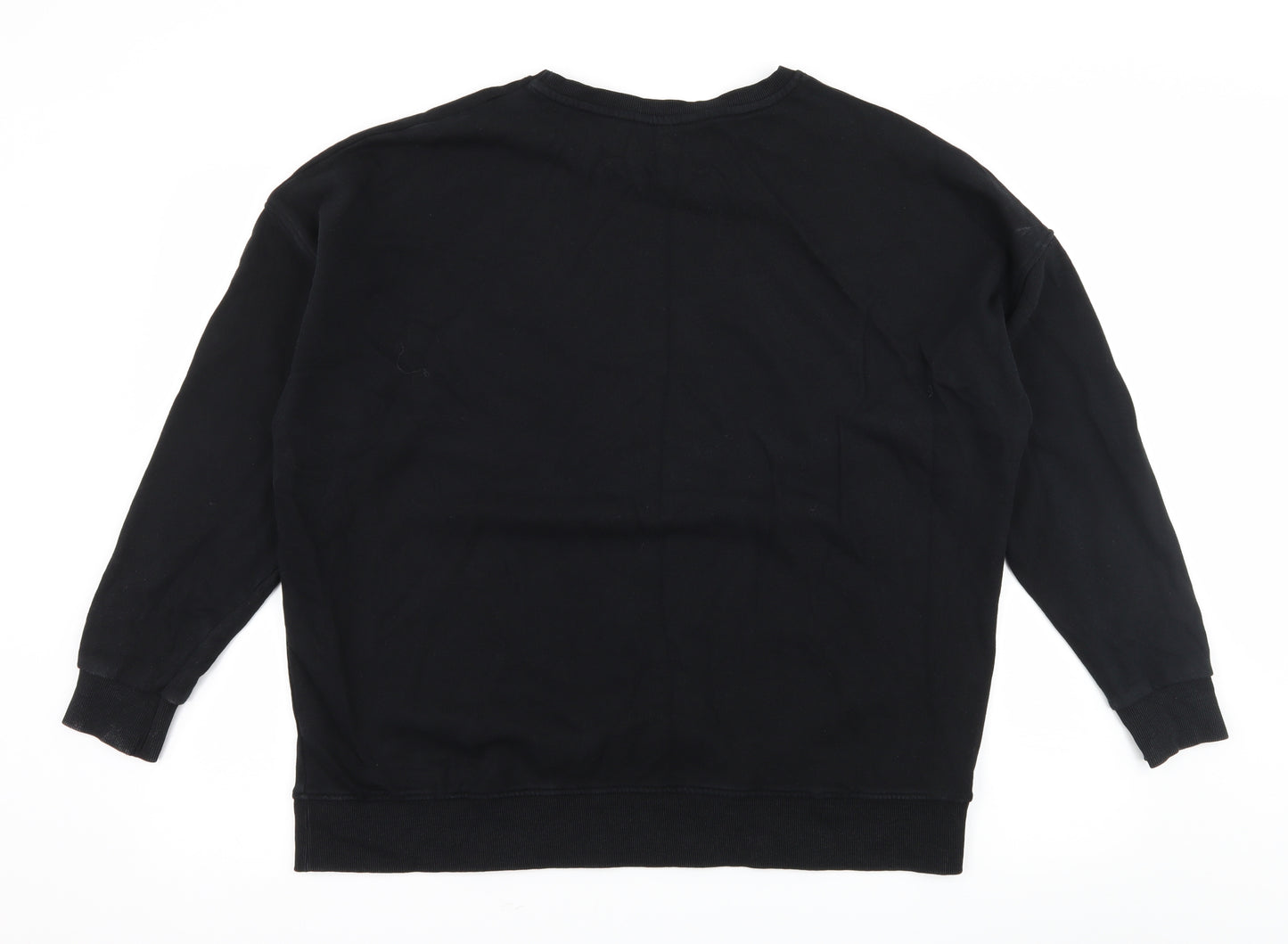 New Look Womens Black  Jersey Pullover Sweatshirt Size 16  - South Side Serpents