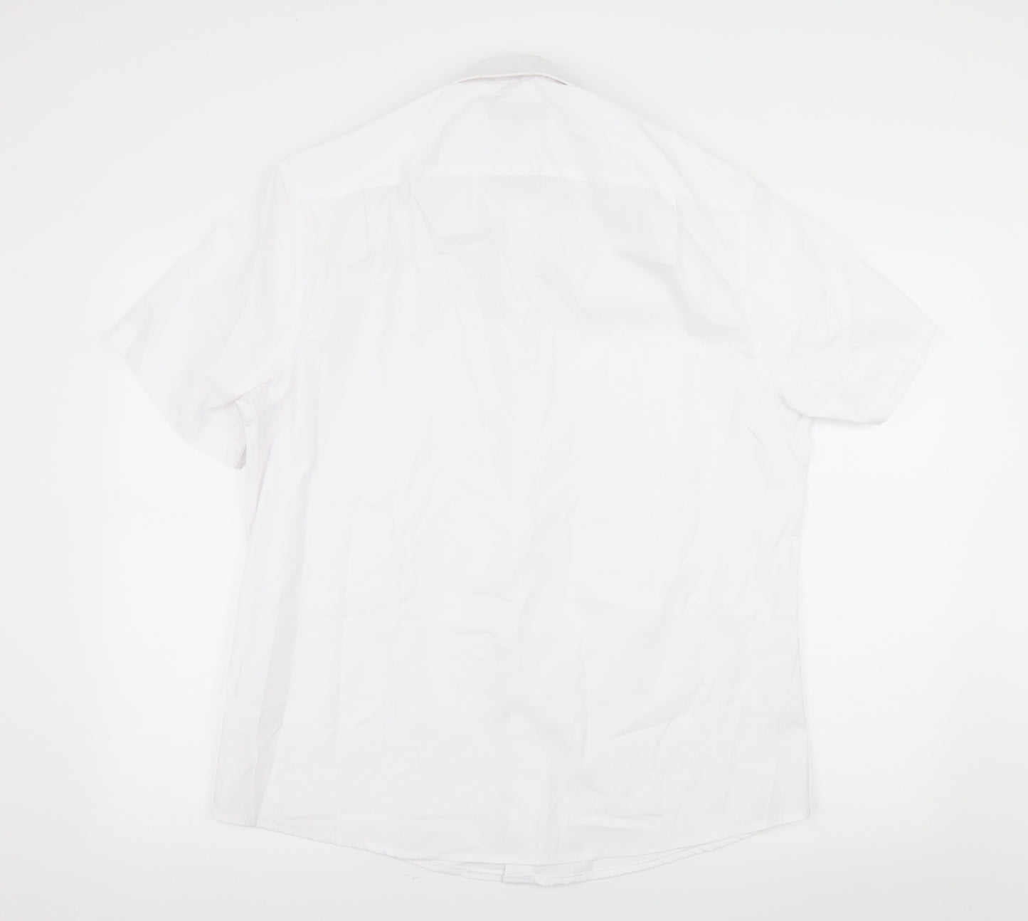 George Mens White    Dress Shirt Size 16.5
