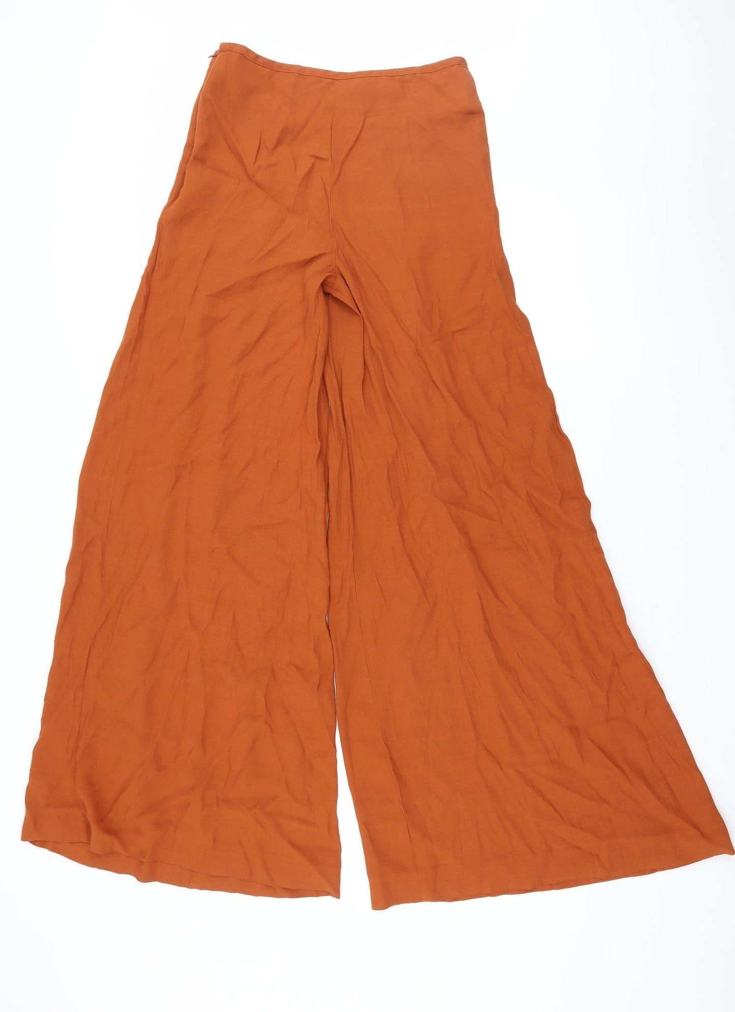 TU Womens Orange   Trousers  Size 8 L31 in