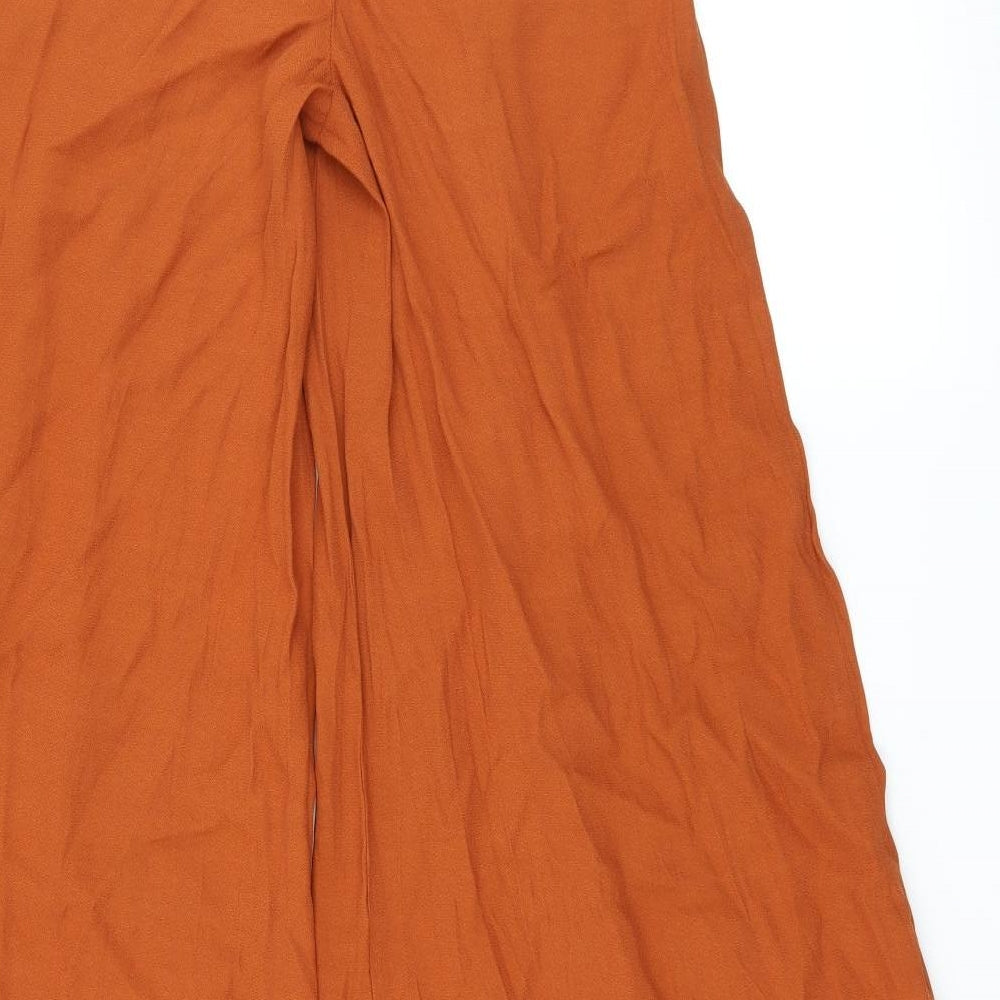 TU Womens Orange   Trousers  Size 8 L31 in