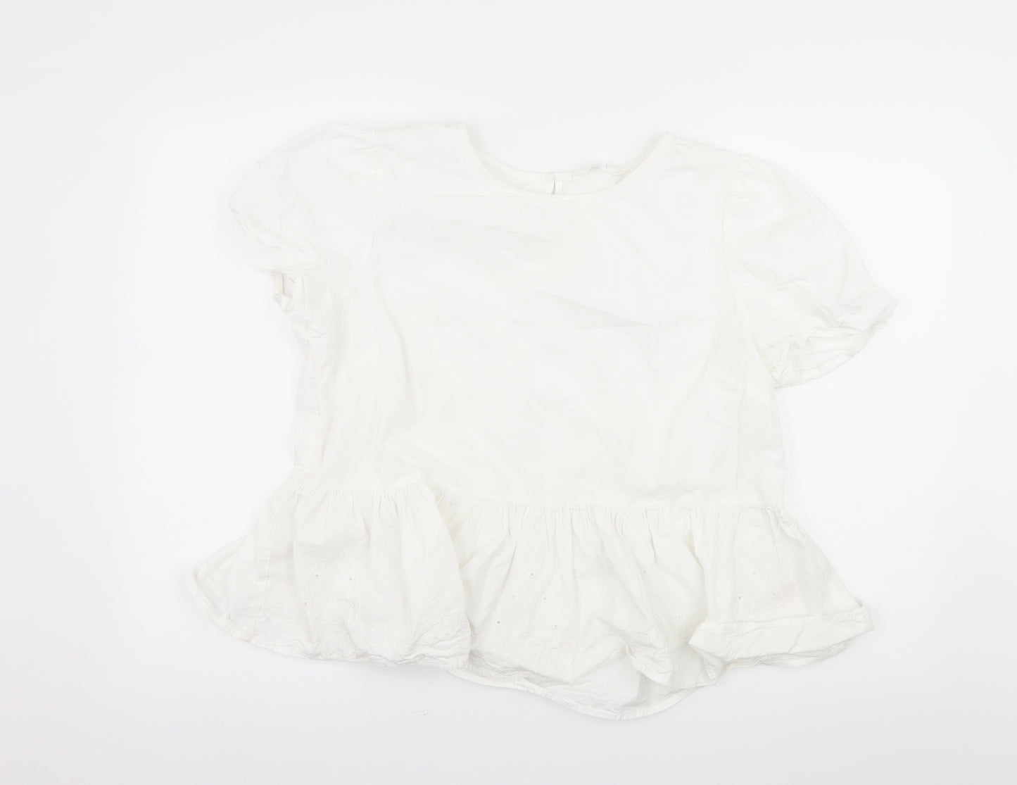 Primark Womens White   Basic Blouse Size 16