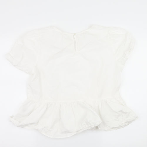 Primark Womens White   Basic Blouse Size 16