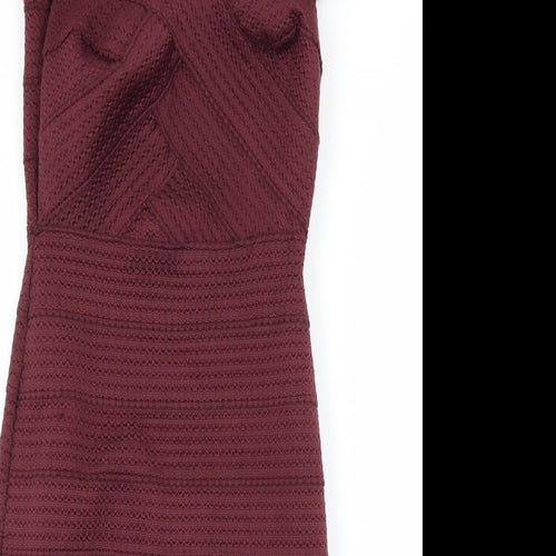 New Look Womens Red   Bodycon  Size 8