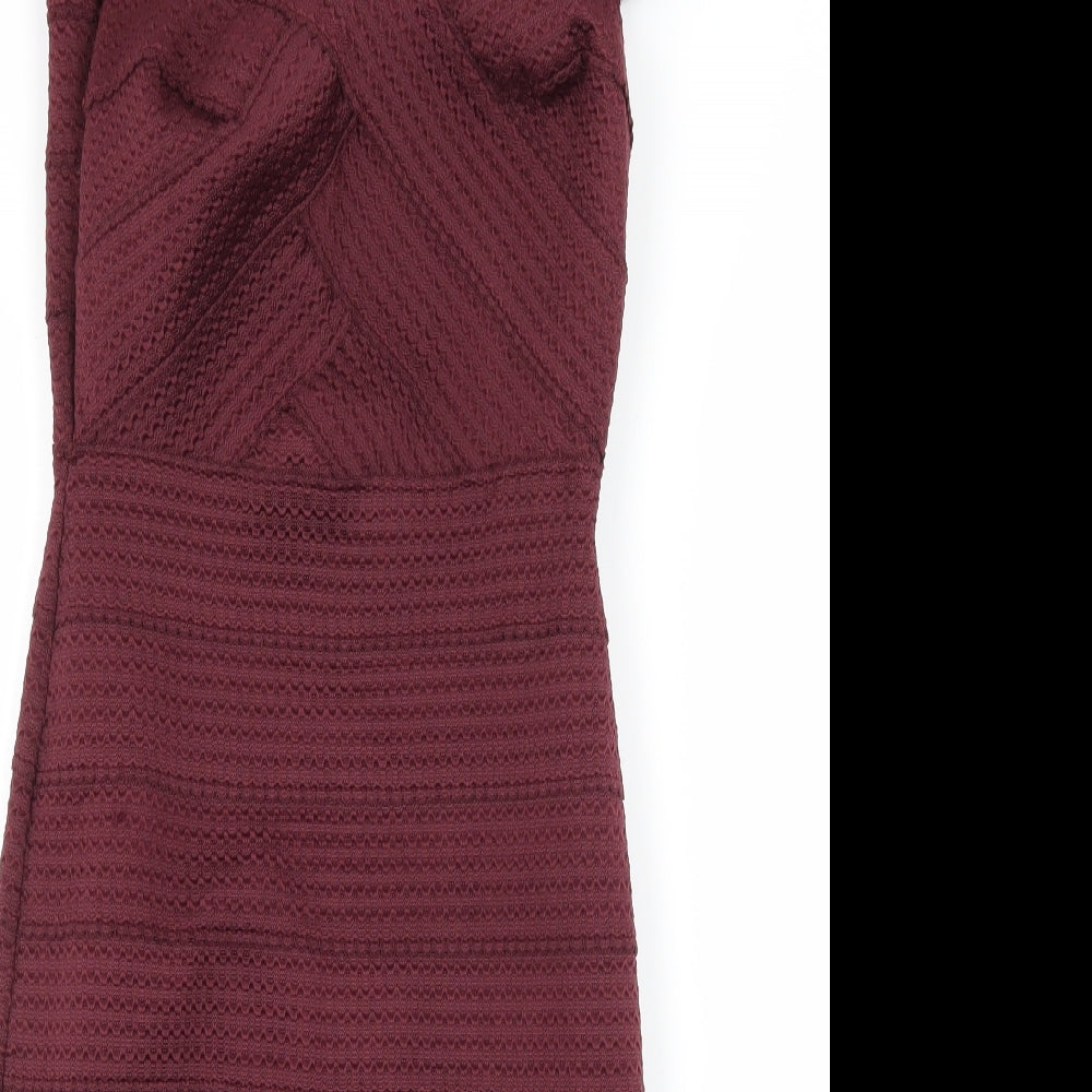 New Look Womens Red   Bodycon  Size 8