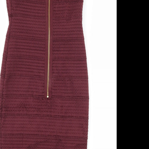 New Look Womens Red   Bodycon  Size 8