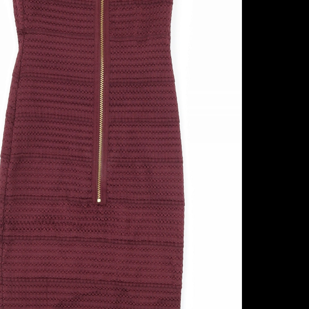 New Look Womens Red   Bodycon  Size 8