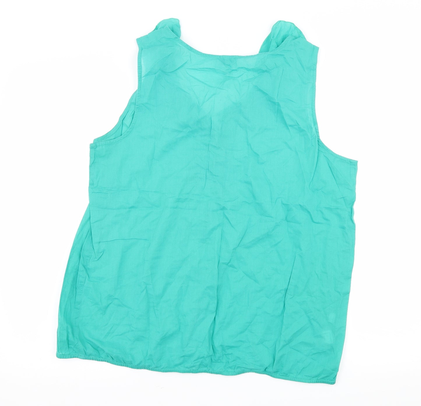 LOFT Womens Green   Basic Blouse Size L