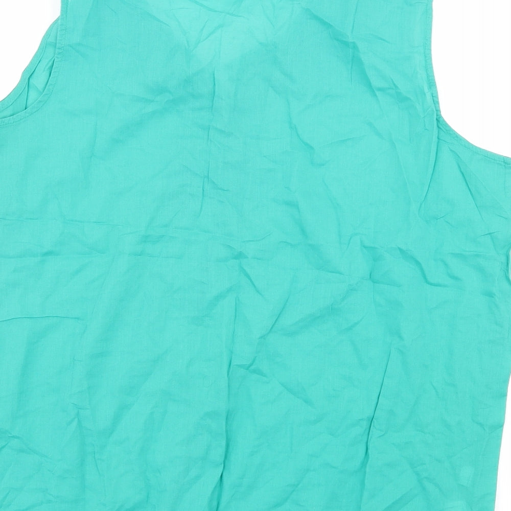 LOFT Womens Green   Basic Blouse Size L