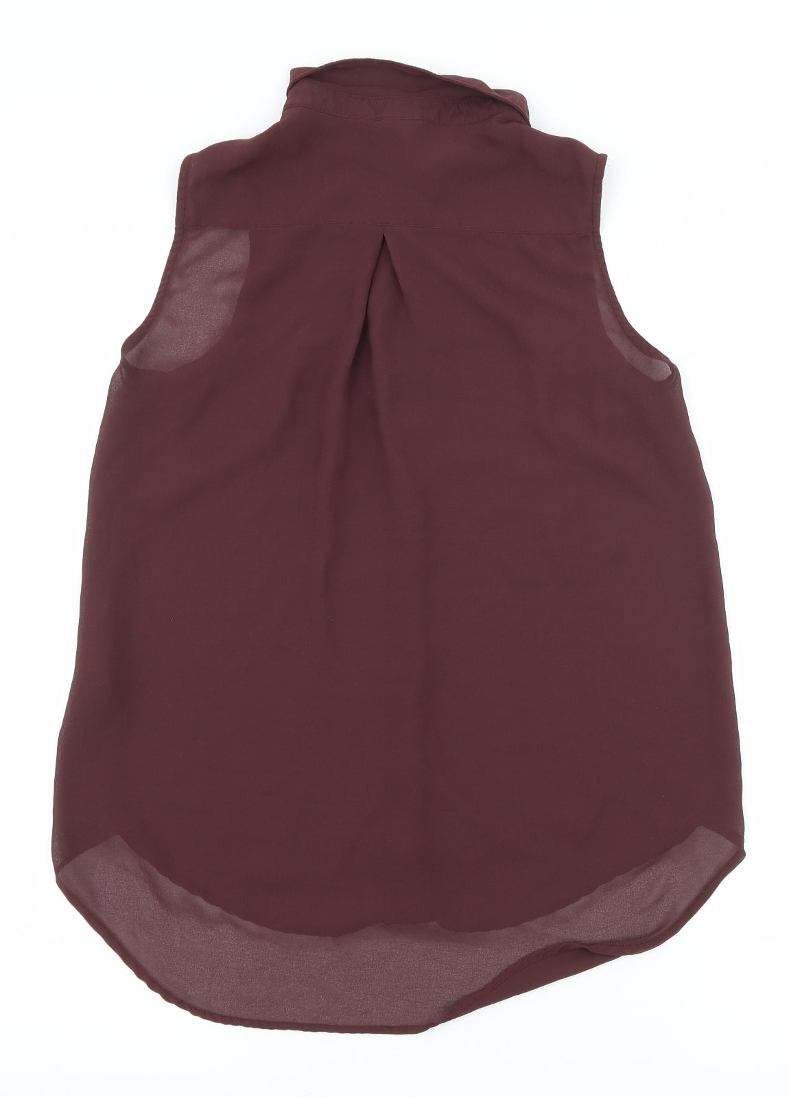 H&M Womens Brown   Basic Blouse Size 4