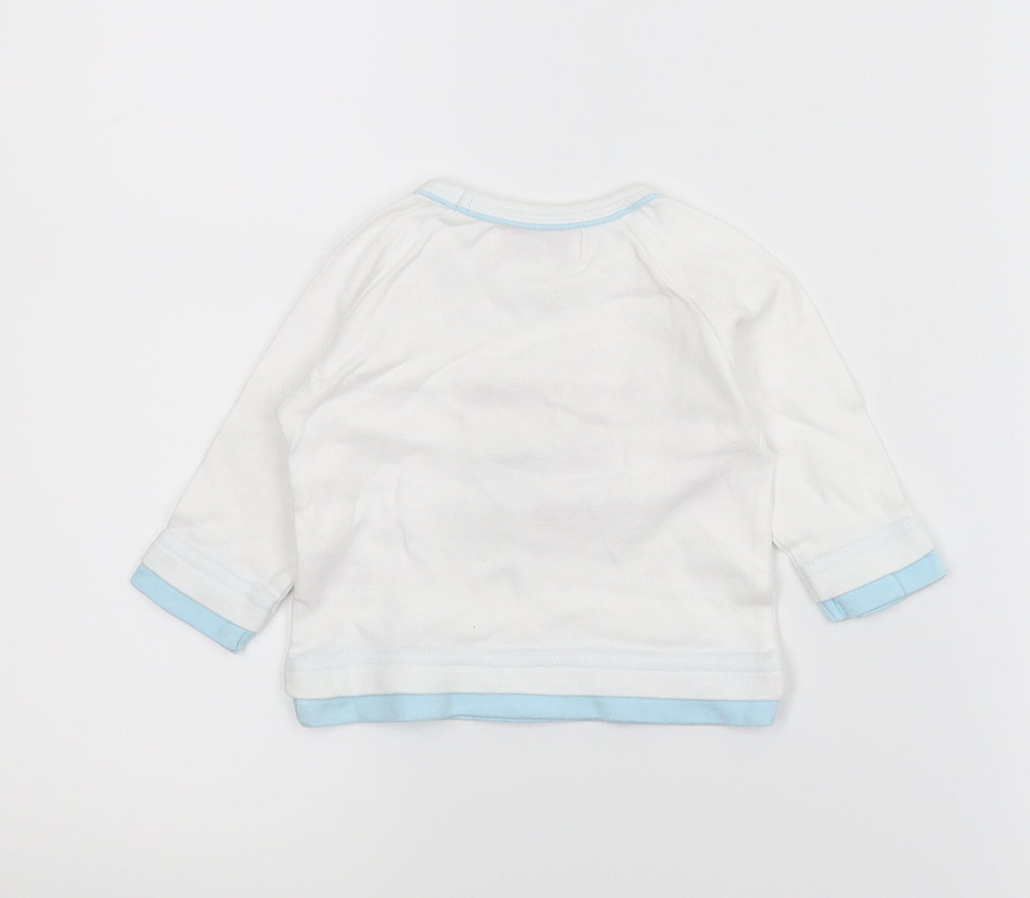 Early days Girls White   Basic T-Shirt Size 3-6 Months