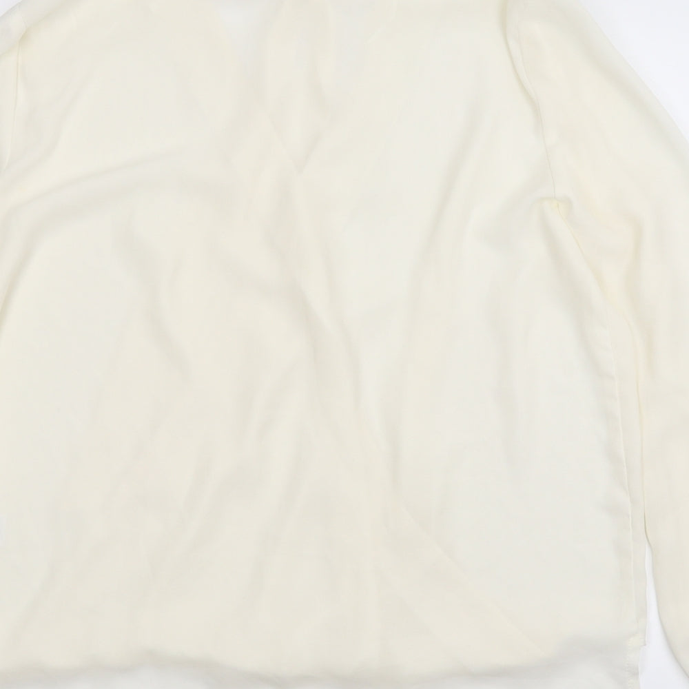 Papaya Womens Beige   Basic Blouse Size 16