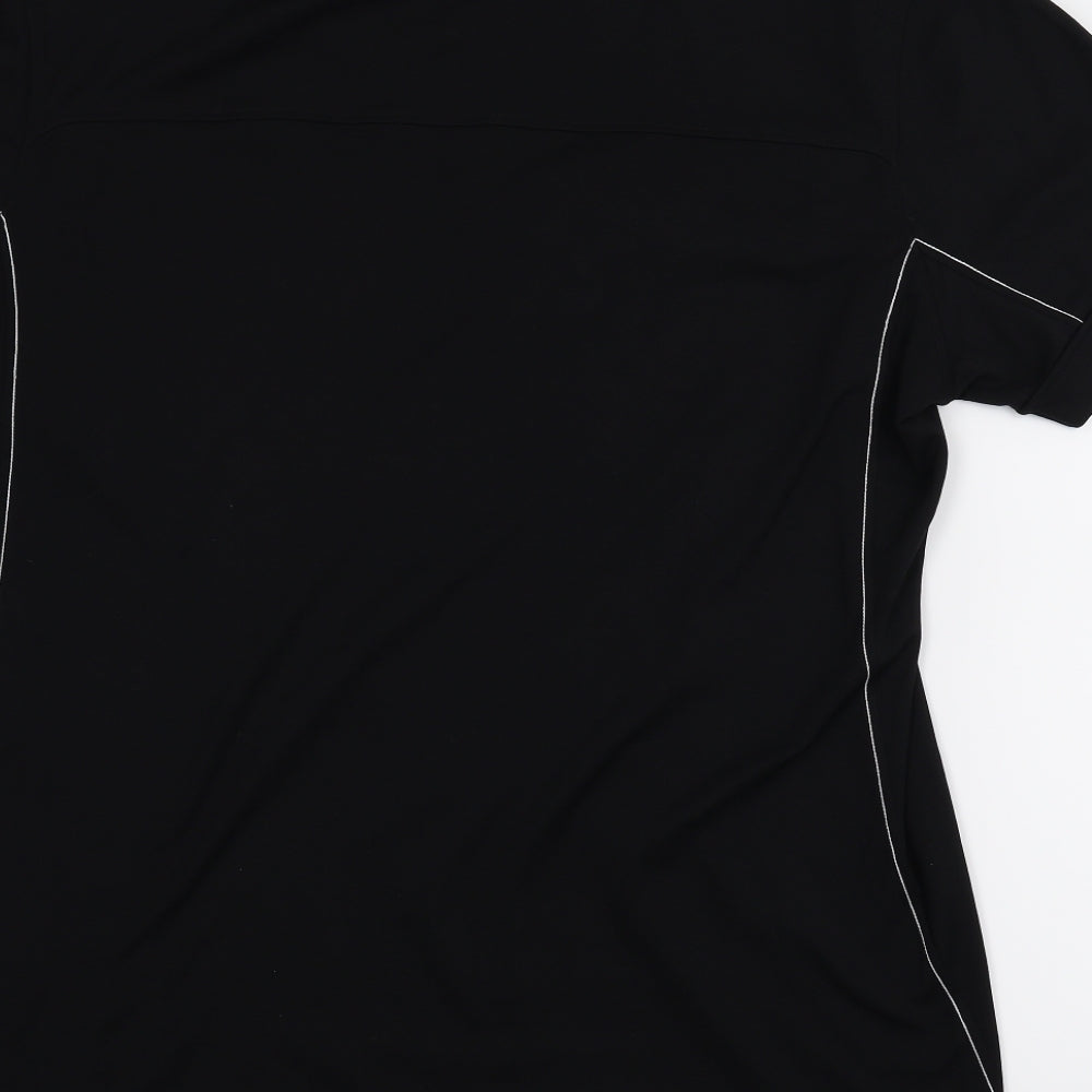 Galvin Green Mens Black    T-Shirt Size XL