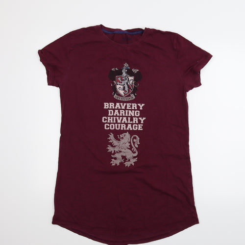 Love to lounge Womens Purple   Basic T-Shirt Size M  - Harry Potter