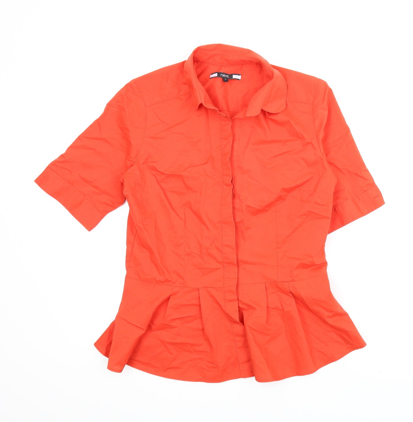 NEXT Womens Red   Basic Blouse Size 12